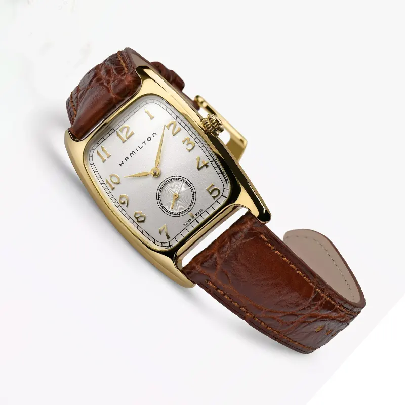 Hamilton Classic Boulton Quartz White Dial Men's Watch- H13431553